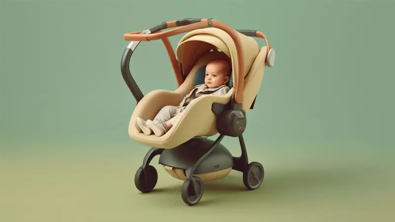 how to put a car seat in a stroller