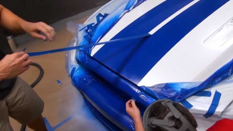How much to paint racing stripes on car?