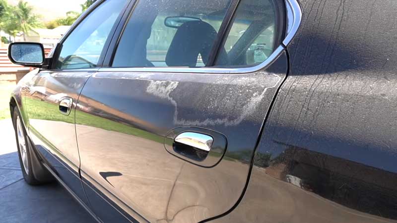 Will mineral spirits damage car paint