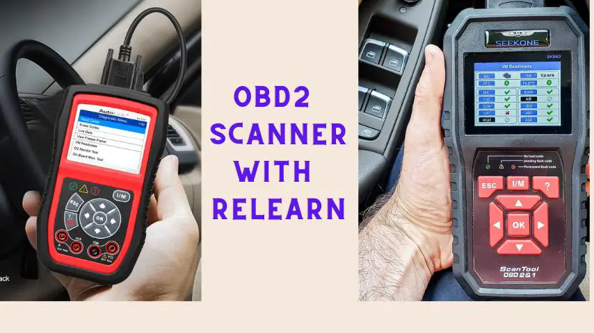 obd2 scanner with relearn