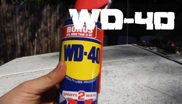 Can I Remove Rubber from Car Paint with WD-40?