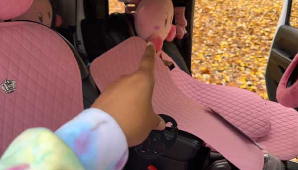How to Protect Pink Leather Car Seat Cover from UV Rays?