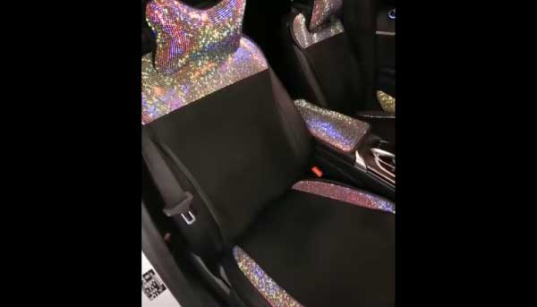 Top Selling Bling Car Seat Cover