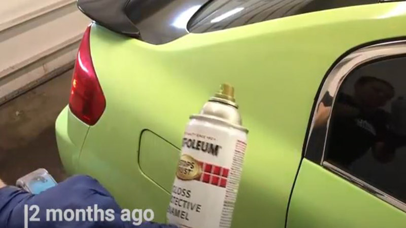 Can you use acetone on car paint