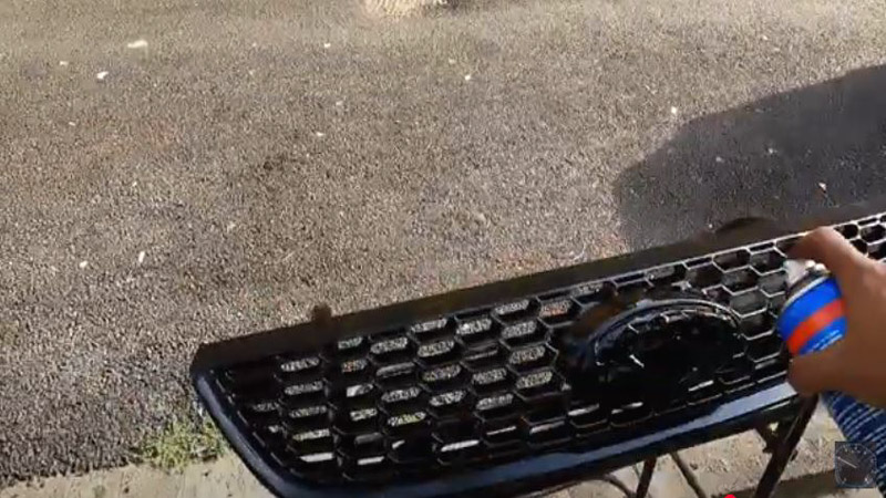 Can you paint a car grill