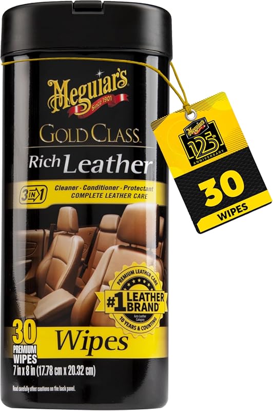 Meguiar’s Gold Class Leather Wipes