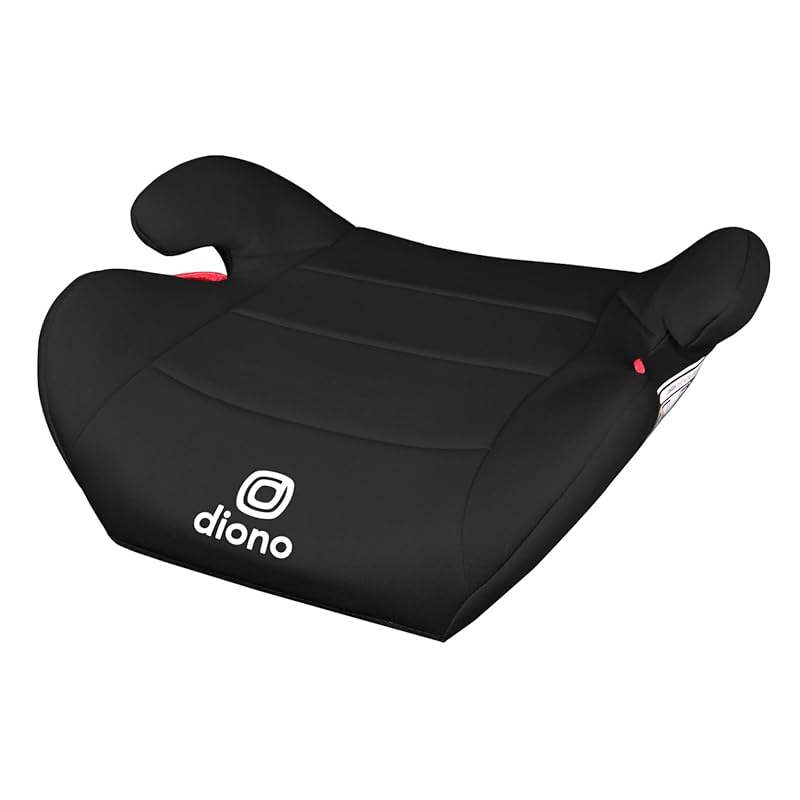Diono Solana Lite Backless Booster Car Seat, Lightweight Travel Design