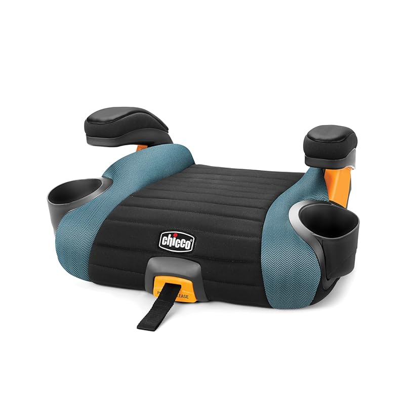 Chicco GoFit Plus Backless Booster Car Seat, Portable Travel Seat with