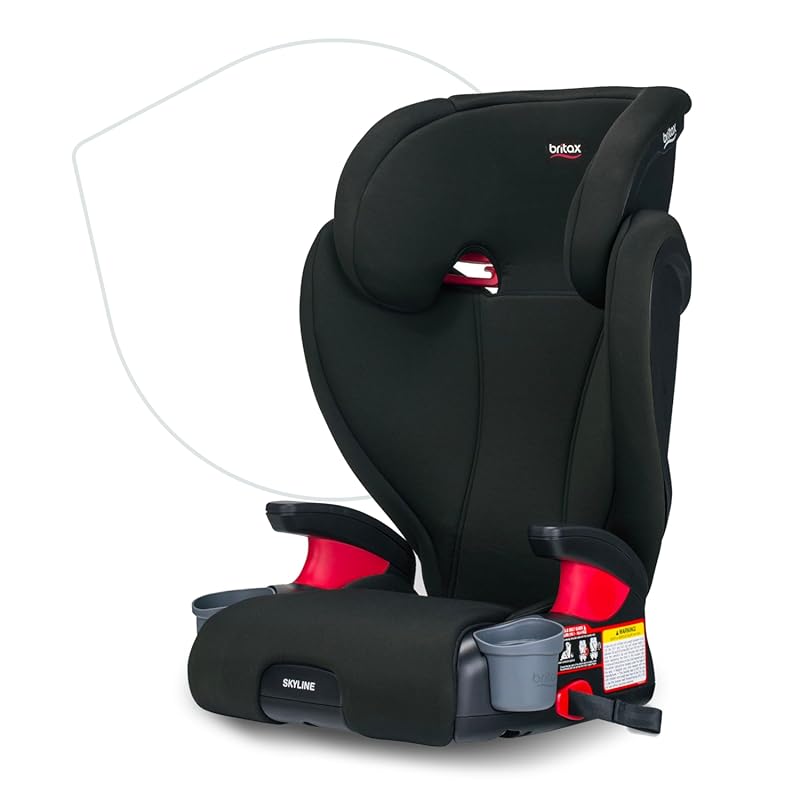 Britax Skyline 2-Stage Belt-Positioning Booster Car Seat, Versatile Hi