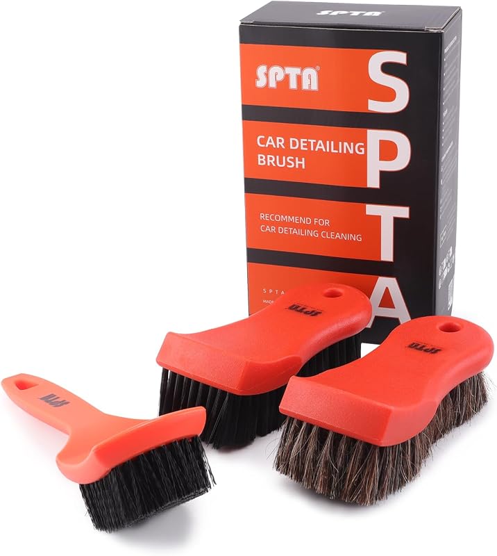 SPTA 3-Piece Car Detailing Brush