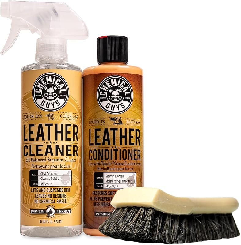 Chemical Guys Leather Cleaning Bundle