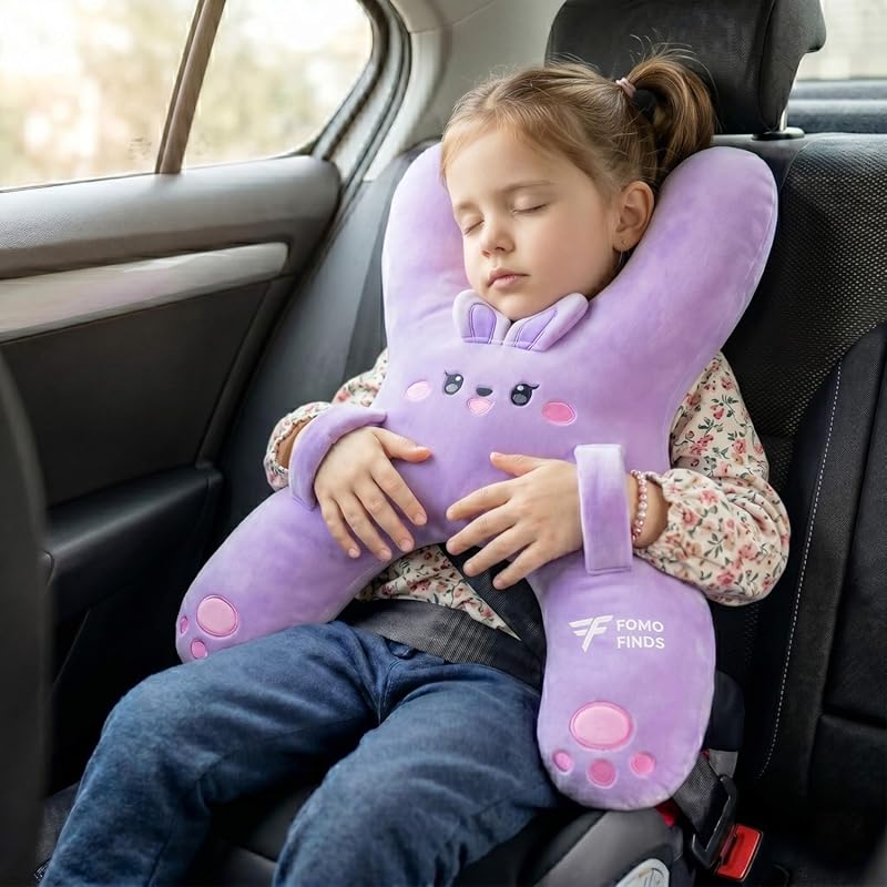 H-Shaped Kids Car Sleeping Pillow