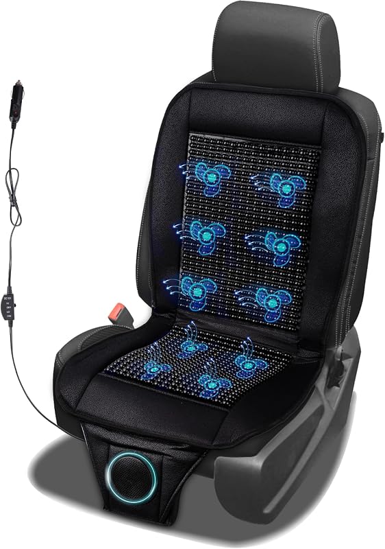 Beaded Cooling Car Seat Cover