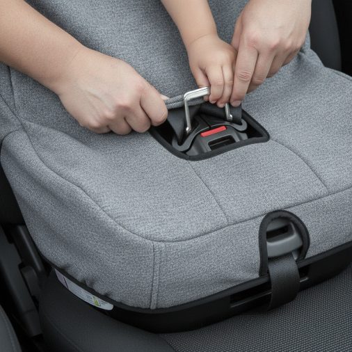 Seat Belt Buckle Access and Retention
