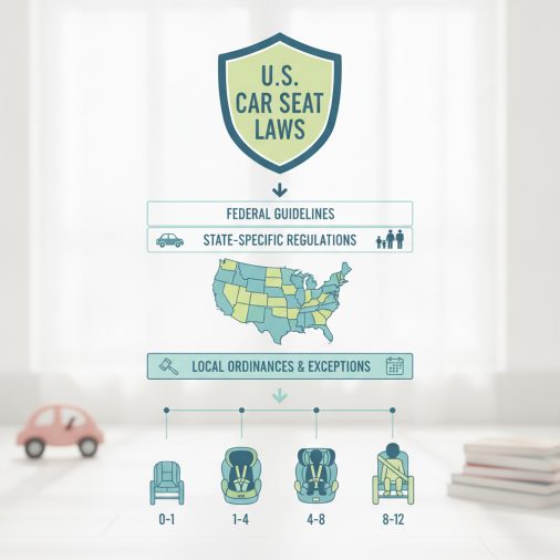 How Car Seat Laws Are Structured in the U.S.