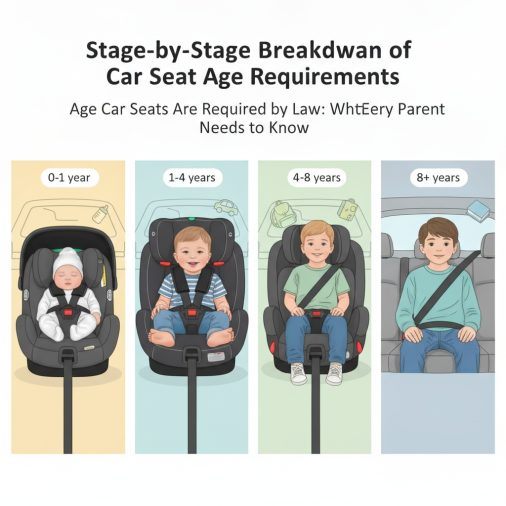 Stage-by-Stage Breakdown of Car Seat Age Requirements