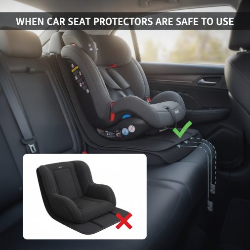 When Car Seat Protectors Are Safe to Use
