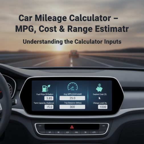 Understanding the Calculator Inputs