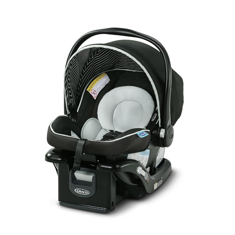 Graco SnugRide Lite LX Lightweight Infant Car Seat with Adjustable Bas
