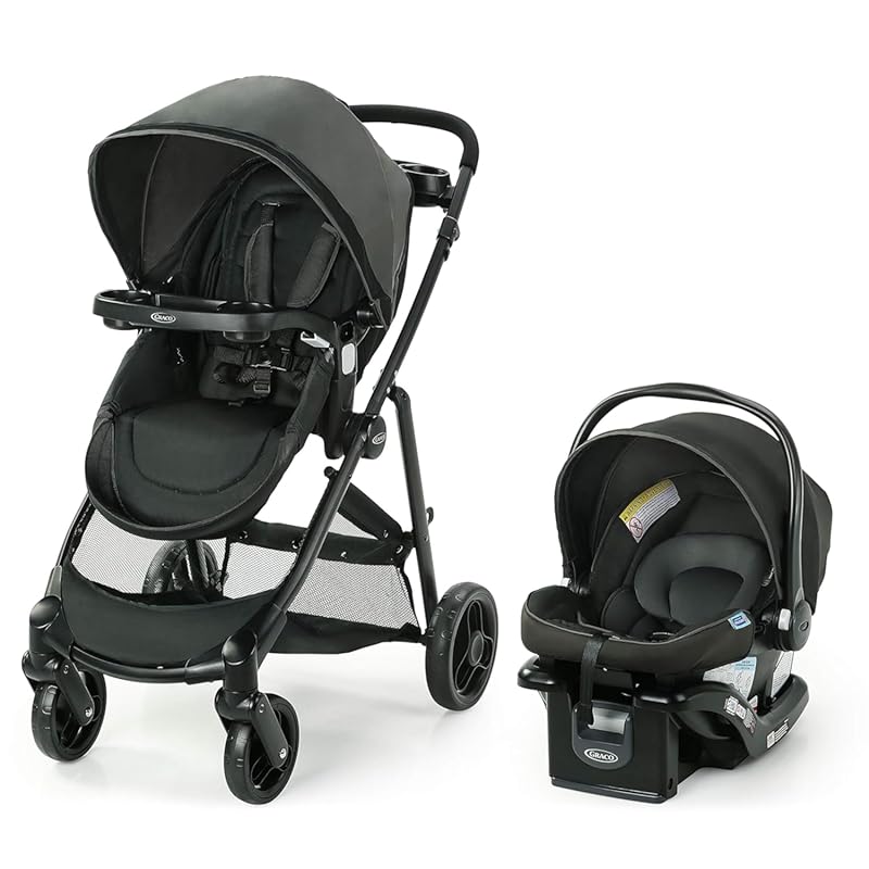 Graco Modes Element Travel System with SnugRide Lite LX Infant Car Sea