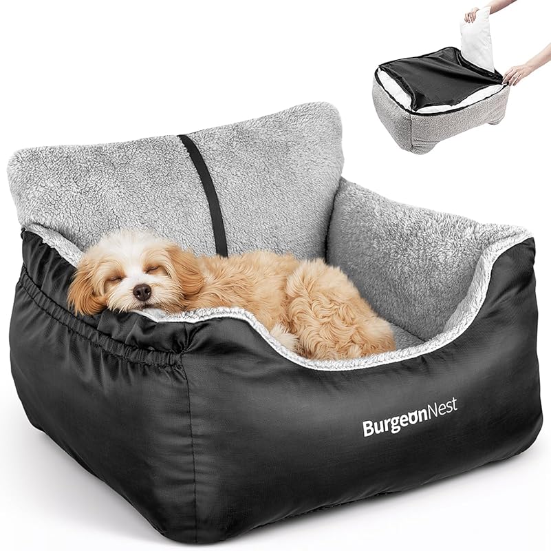 BurgeonNest Washable Dog Car Seat