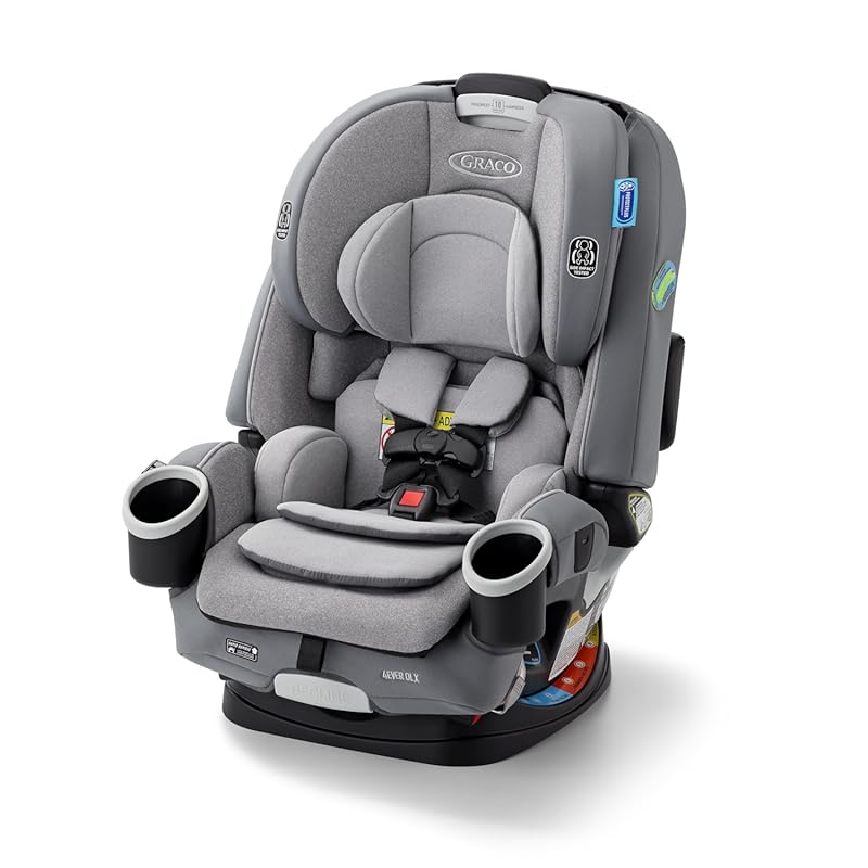 Graco 4Ever DLX 4-in-1 Convertible Car Seat Featuring 10 Years of Use