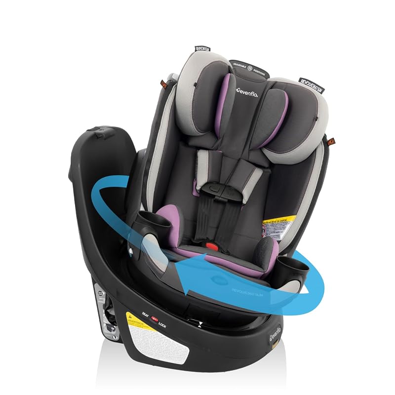 Evenflo Revolve360 Slim 2-in-1 Rotational Car Seat