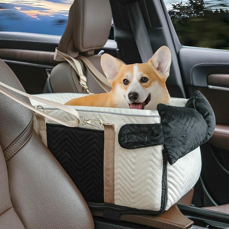 Portable Console Dog Booster Seat