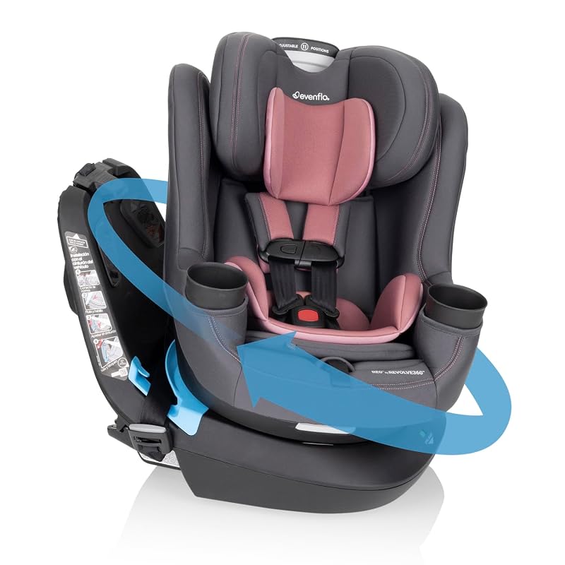 Evenflo REO by Revolve360 Rotating Convertible Car Seat
