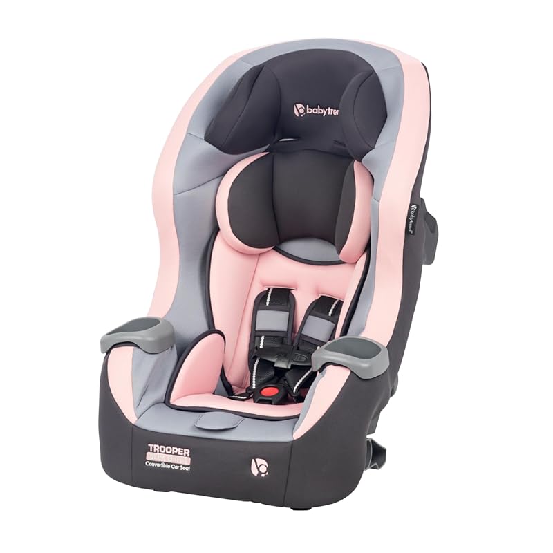 Baby Trend Trooper 3-in-1 Convertible Car Seat Featuring Slim Fit Design and Adjustable Comfort Padding