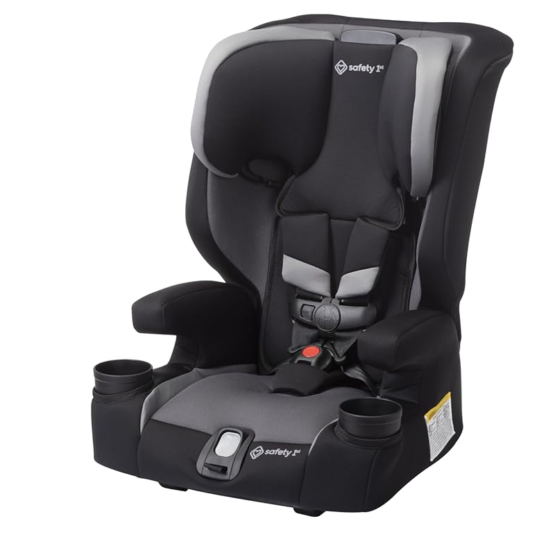 Safety 1st Boost-and-Go Essential 3-in-1 Booster Car Seat with Highback and Backless Modes for Easy Travel