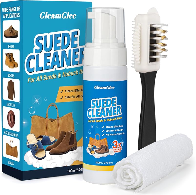GleamGlee Suede and Nubuck Shoe Cleaner Kit