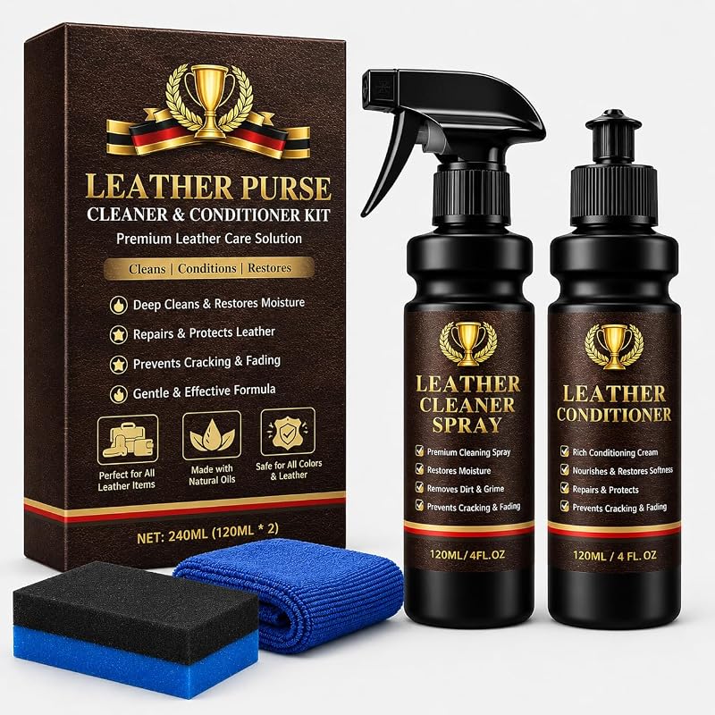 5-Piece Leather Care Kit