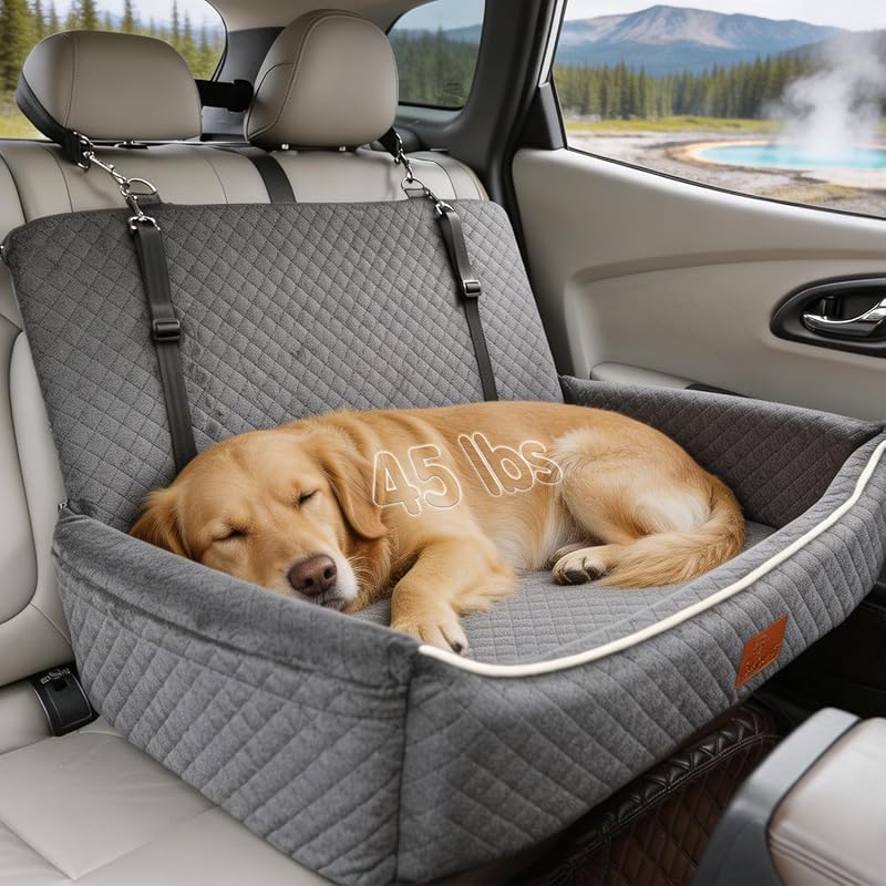 Luxury Large Dog Car Seat