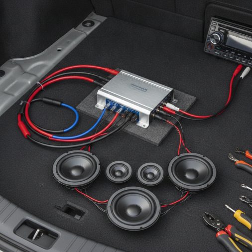How to Connect a 4-Channel Car Amplifier with Crossover: A Complete Wiring Guide