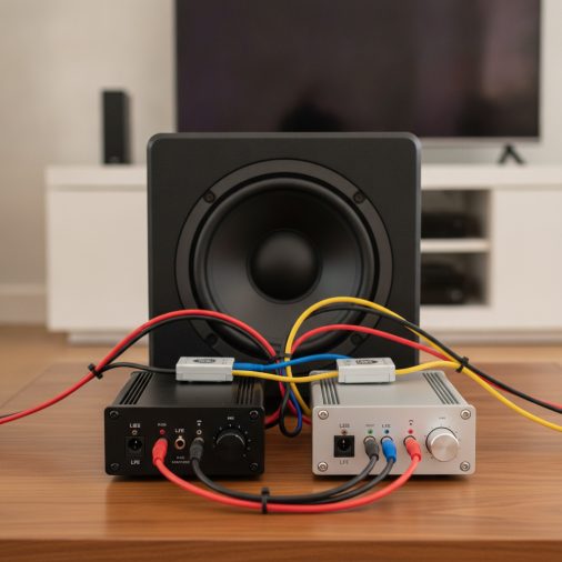 How to Bridge a Subwoofer to 2 Amps (Without Blowing Either One)