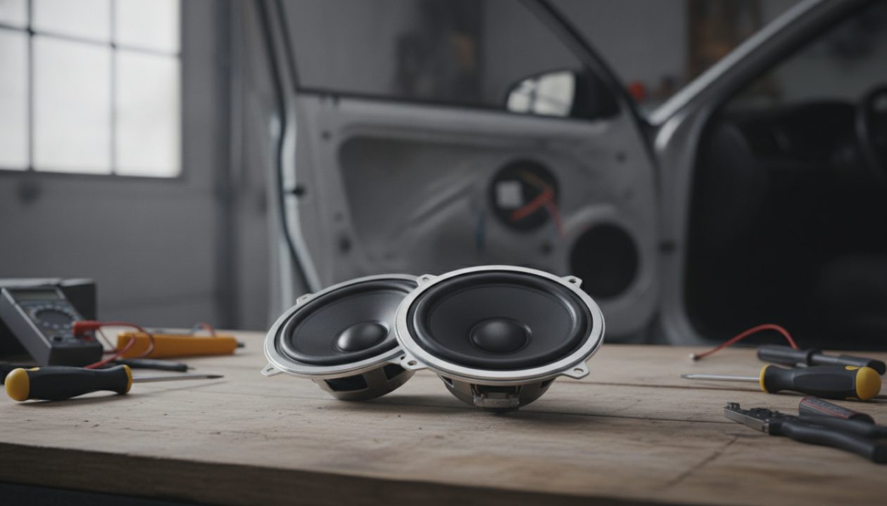 best 4 inch car speaker – AI-generated editorial illustration