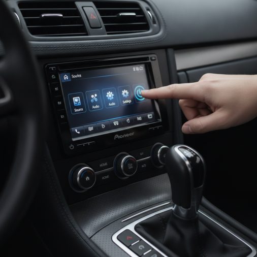 How to Turn a Pioneer Touchscreen Radio Off
